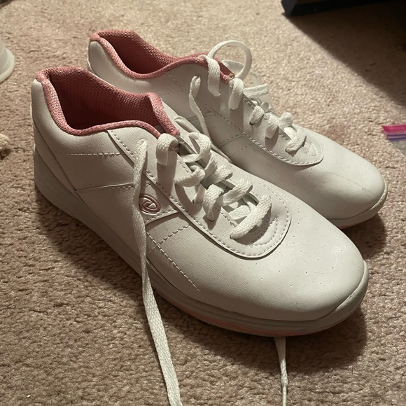 Dexter Women’s White and Pink Bowling Shoes Size 9 - Picture 6 of 9